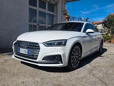 Usata Audi A5 S-Line 190 CV (139 kW) 2019 Bianco Coupé