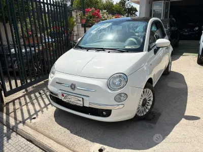 Usata Fiat 500 Lounge 69 CV (50 kW) 2012 Bianco Berlina