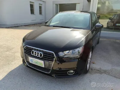Usata Audi A1 Ambition 90 CV (66 kW) 2012 Nero Utilitaria