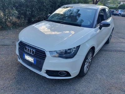 Usata Audi A1 Attraction 90 CV (66 kW) 2013 Bianco Utilitaria