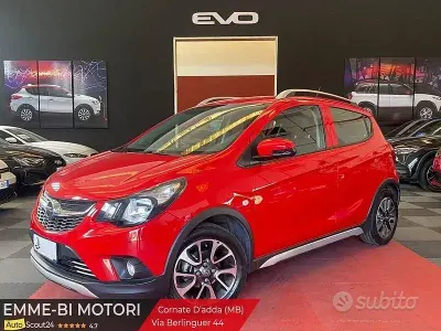 Usata Opel Karl Rocks 73 CV (53 kW) 2019 Rosso Utilitaria