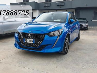 Usata Peugeot 208 102 CV (75 kW) 2020 Blu Utilitaria