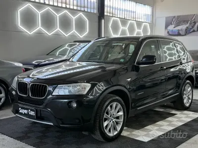 Usata BMW X3 184 CV (135 kW) 2012 Nero SUV