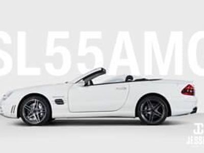 Usata Mercedes SL55 AMG AMG 517 CV (380 kW) 2006 Bianco Cabrio