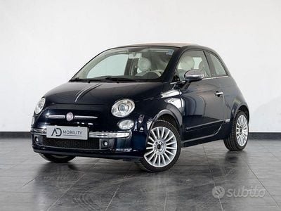 Usata Fiat 500C Lounge 75 CV (55 kW) 2010 Blu Cabrio