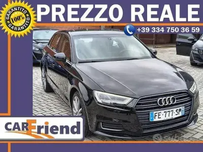Usata Audi A3 Sport 116 CV (85 kW) 2019 Nero Berlina