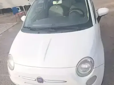 Usata Fiat 500 95 CV (69 kW) 2011 Bianco Utilitaria