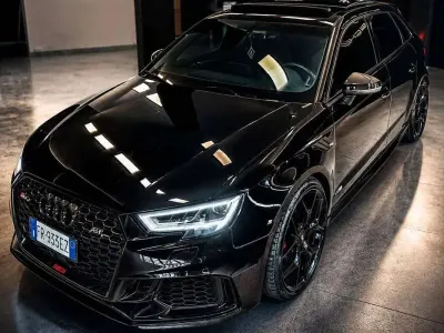 Usata Audi RS3 Ambiente 470 CV (345 kW) 2018 Nero Berlina
