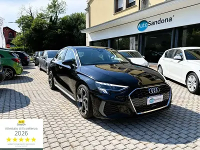 Usata Audi A3 S-Line 150 CV (110 kW) 2021 Nero Berlina