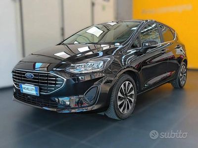 Second-hand Ford Fiesta Titanium 125 CP (91 kW) 2022 Negru Hatchback