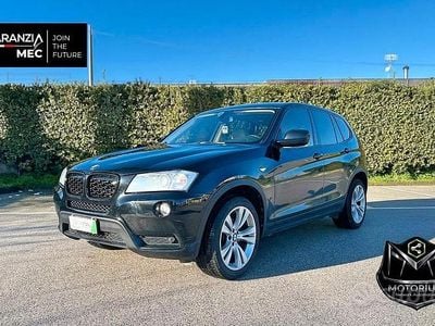 Usata BMW X3 Efficient Dynamics 184 CV (135 kW) 2013 Nero SUV