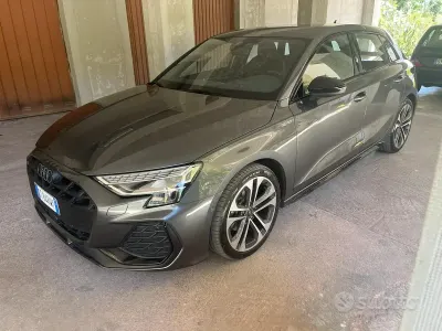 Usata Audi A3 S-Line 116 CV (85 kW) 2024 Grigio Berlina