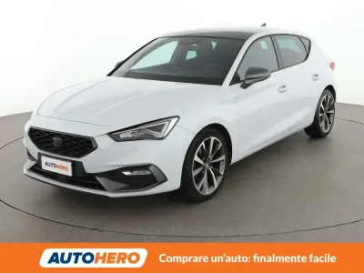 Usata Seat Leon FR 150 CV (110 kW) 2023 Bianco Berlina