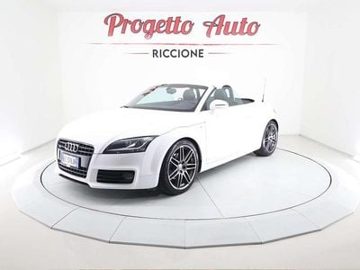 Usata Audi TT Roadster S-Line 170 CV (125 kW) 2010 Bianco ghiaccio Cabrio