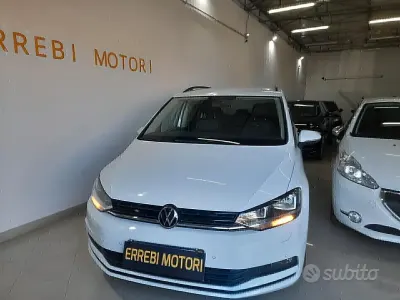 Usata VW Touran Executive 116 CV (85 kW) 2019 Bianco Monovolume