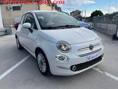 Usata Fiat 500 Lounge 69 CV (50 kW) 2019 Bianco Utilitaria