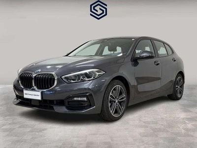 Usata BMW 118 Sport Line 150 CV (110 kW) 2020 Grigio Utilitaria