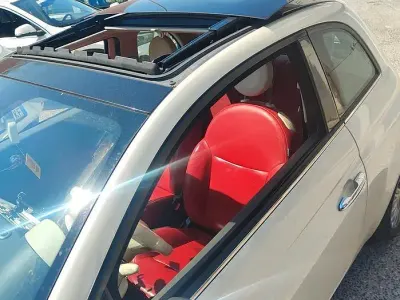 Usata Fiat 500 100 CV (73 kW) 2010 Bianco Berlina