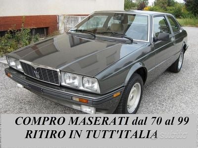 Usata Maserati Biturbo 1983 Grigio Coupé
