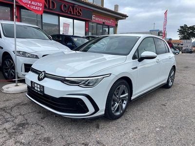 Usata VW Golf VIII R-line 130 CV (95 kW) 2024 Bianco Berlina