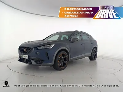 Usata Cupra Formentor VZ2 245 CV (180 kW) 2022 Q4 blu petrolio opaco SUV