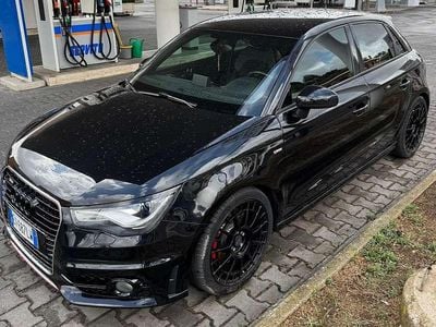 Usata Audi A1 Sportback Ambition 185 CV (136 kW) 2014 Nero Utilitaria