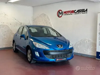 Usata Peugeot 308 120 CV (88 kW) 2007 Blu Utilitaria