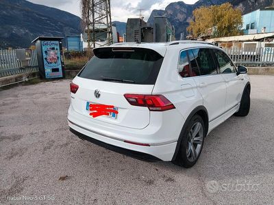 Usata VW Tiguan R-line 116 CV (85 kW) 2019 Bianco SUV