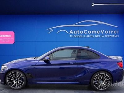 Usata BMW M2 M Sport 370 CV (272 kW) 2018 Blu/azzurro Coupé