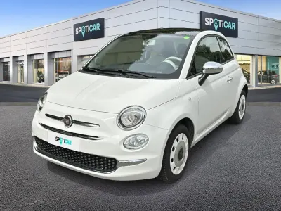 Usata Fiat 500 Lounge 69 CV (50 kW) 2017 Bianco Utilitaria
