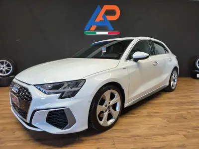 Usata Audi A3 S-Line 116 CV (85 kW) 2021 Bianco Berlina