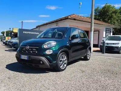 Usata Fiat 500L Cross 120 CV (88 kW) 2021 Verde Monovolume