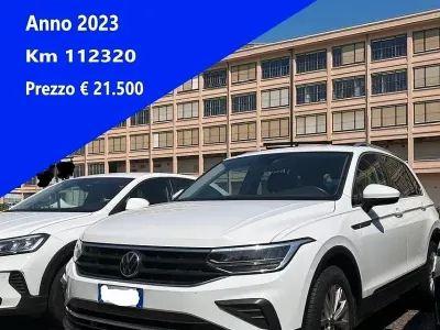 Usata VW Tiguan Life 150 CV (110 kW) 2023 Bianco SUV