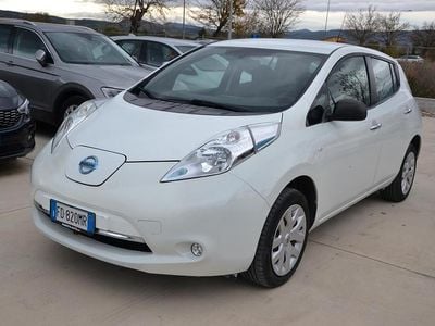 Usata Nissan Leaf Visia 80 kW (109 CV) 2016 Bianco Utilitaria