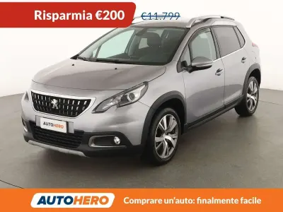 Usata Peugeot 2008 Allure 102 CV (75 kW) 2019 Argento SUV