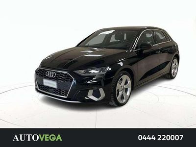Usata Audi A3 Advanced 150 CV (110 kW) 2021 Nero pastello Berlina