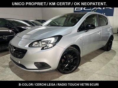 usata Opel Corsa 1.2 5 p Black Edition UNICO PROPR./OK NEPATENT.