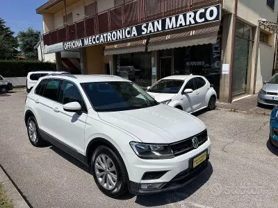 Usata VW Tiguan Style 150 CV (110 kW) 2017 Bianco SUV