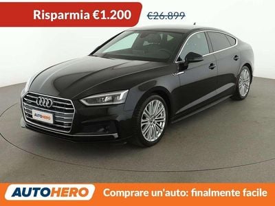 Usata Audi A5 Sport 190 CV (139 kW) 2018 Nero Coupé