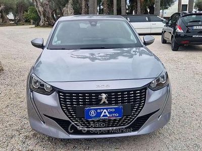 Usata Peugeot 208 Allure 101 CV (74 kW) 2020 Grigio Utilitaria