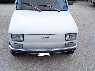Usata Fiat 126 1970 Bianco Utilitaria