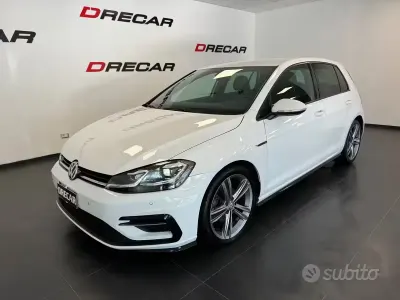 Usata VW Golf VII Sport 150 CV (110 kW) 2019 Bianco Berlina