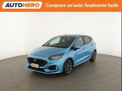 Usata Ford Fiesta ST-Line 125 CV (91 kW) 2022 Blu Utilitaria