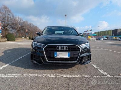 Usata Audi A3 Business 116 CV (85 kW) 2018 Nero Berlina