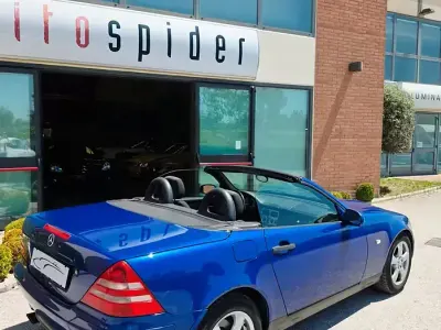 Usata Mercedes SLK200 192 CV (141 kW) 1999 Bluazzurro Cabrio