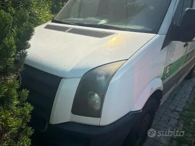 Usata VW Crafter 109 CV (80 kW) 2010 Bianco Furgone