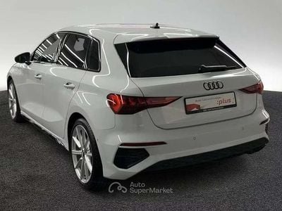 Usata Audi A3 S-Line 150 CV (110 kW) 2021 Bianco Berlina