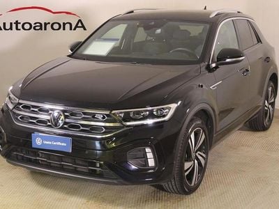 Usata VW T-Roc R-line 110 CV (80 kW) 2023 Nero profondo perla SUV