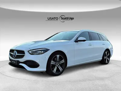 Usata Mercedes C220 Advanced Plus 197 CV (144 kW) 2024 Bianco Station wagon