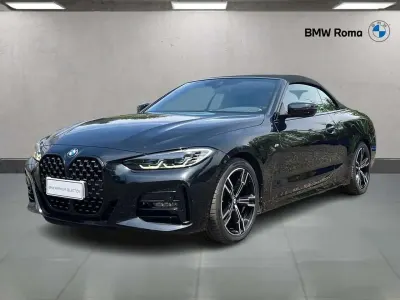 Usata BMW 420 M Sport 184 CV (135 kW) 2022 Black sapphire metallic Cabrio